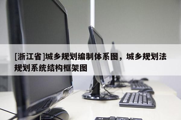 [浙江省]城乡规划编制体系图，城乡规划法规划系统结构框架图
