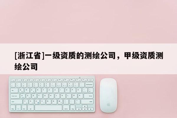 [浙江省]一级资质的测绘公司，甲级资质测绘公司