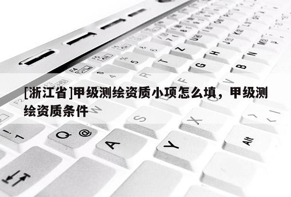 [浙江省]甲级测绘资质小项怎么填，甲级测绘资质条件