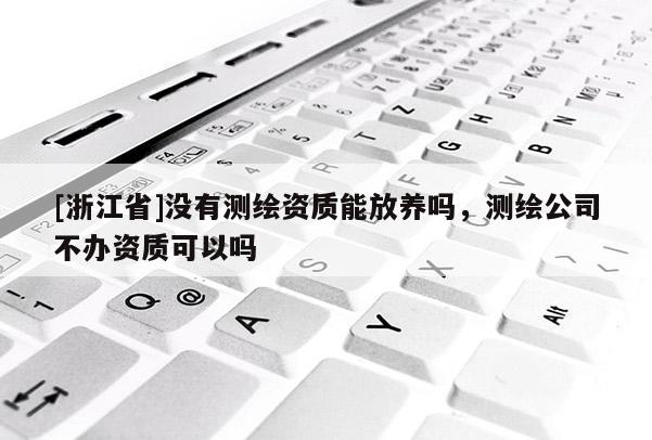 [浙江省]没有测绘资质能放养吗，测绘公司不办资质可以吗
